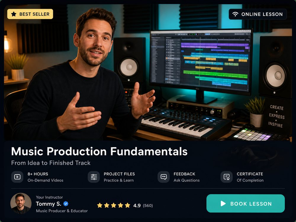 Online Muzik Produksiyon Dersi incelemesi